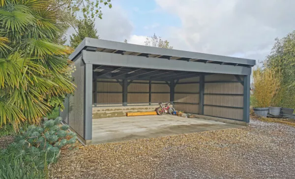 Carport au design moderne Lenoir Bois