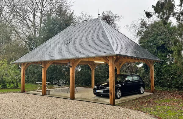 Charreterie Gazebo 4 pans Lenoir Bois