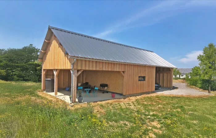 Annexe non-habitable avec atelier et cuisine d'été Lenoir Bois